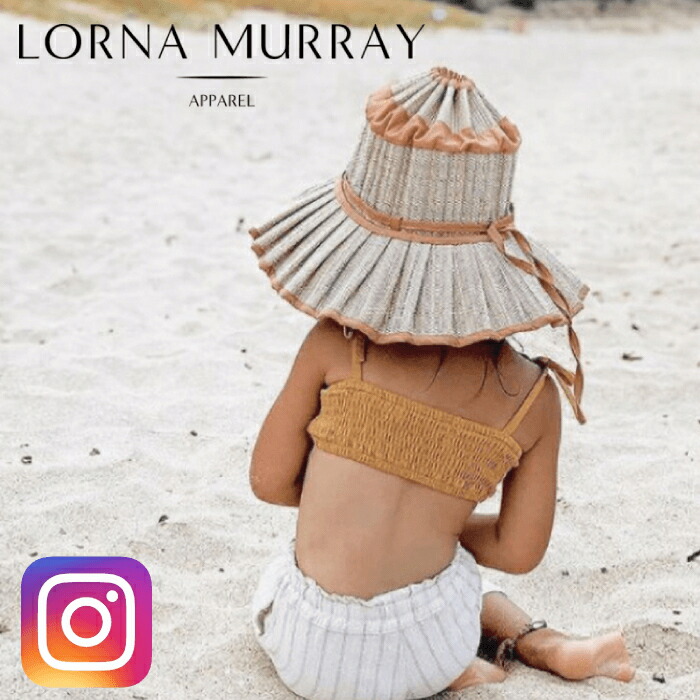 全商品オープニング価格特別価格 楽天市場 正規品 Lorna Murray Apparel ローナ マーレイ 帽子 麦わら帽子 ストローハット Child Capri Hat カプリ ハット M 子供 折り畳み ハンドメイド Instagram インスタグラム Sns Allecore アレコレ 楽天市場店 流行に