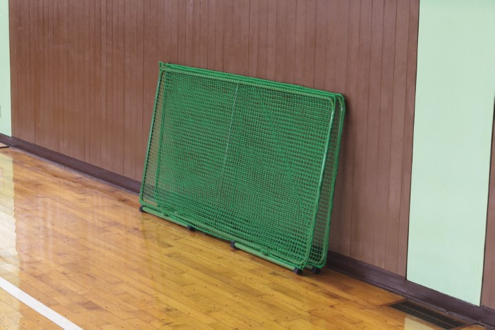 三和体育 テニスフェンス ダブルネット 学校 体育用品 送料無料 S-0162