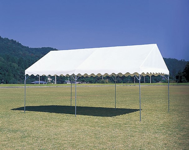 三和体育 集会用テント 中折レ式 FN-4 (3.6×5.4m) 学校 体育用品 送料無料 S-0518