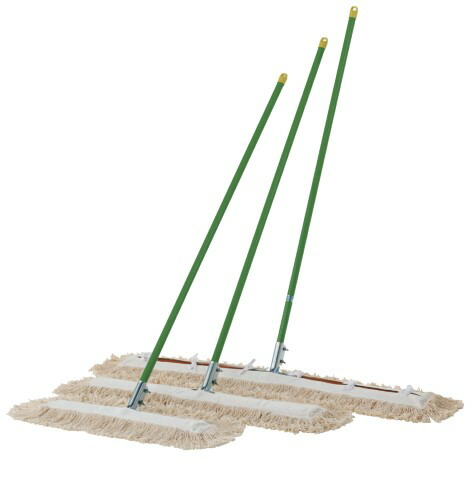 三和体育 体育館モップ 白 幅 90cm 学校 体育用品 送料無料 S-3911