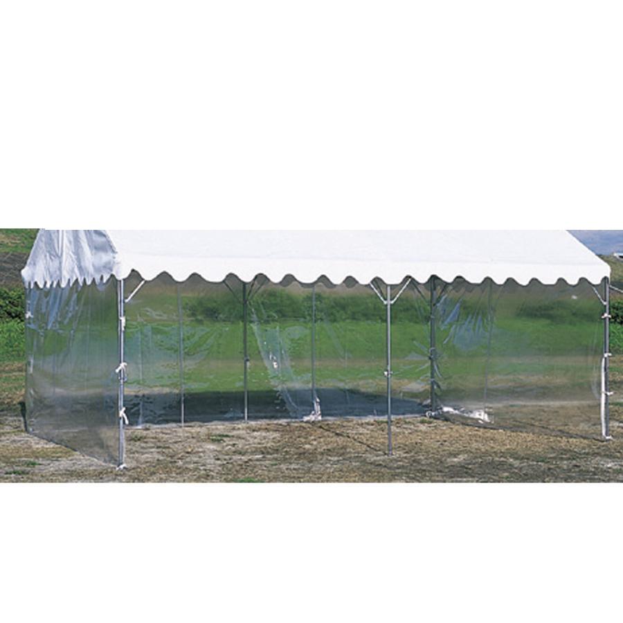 三和体育 ササットテント用透明四方幕 3.6m&times;7.2m用 学校 体育用品 送料無料 S-0562｜allecore （アレコレ） 店
