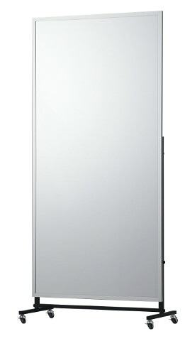 三和体育 移動式スポーツミラー W90 学校 体育用品 送料無料 S-9506｜allecore （アレコレ） 店