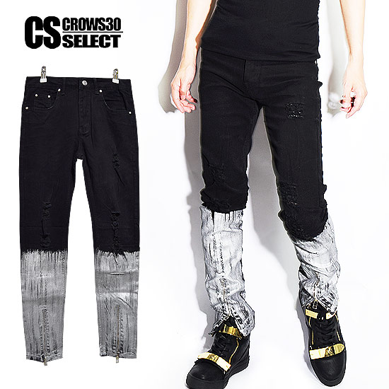 mnml ミニマル X165 STRETCH DENIM BLUE / ブルー デニム パンツ