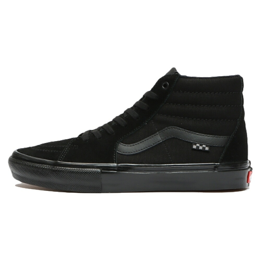 VANS ヴァンズ VANS SKATE SK8 HI (滑るご機嫌) BLACK/BLACK メンズ シューズ  スケボー