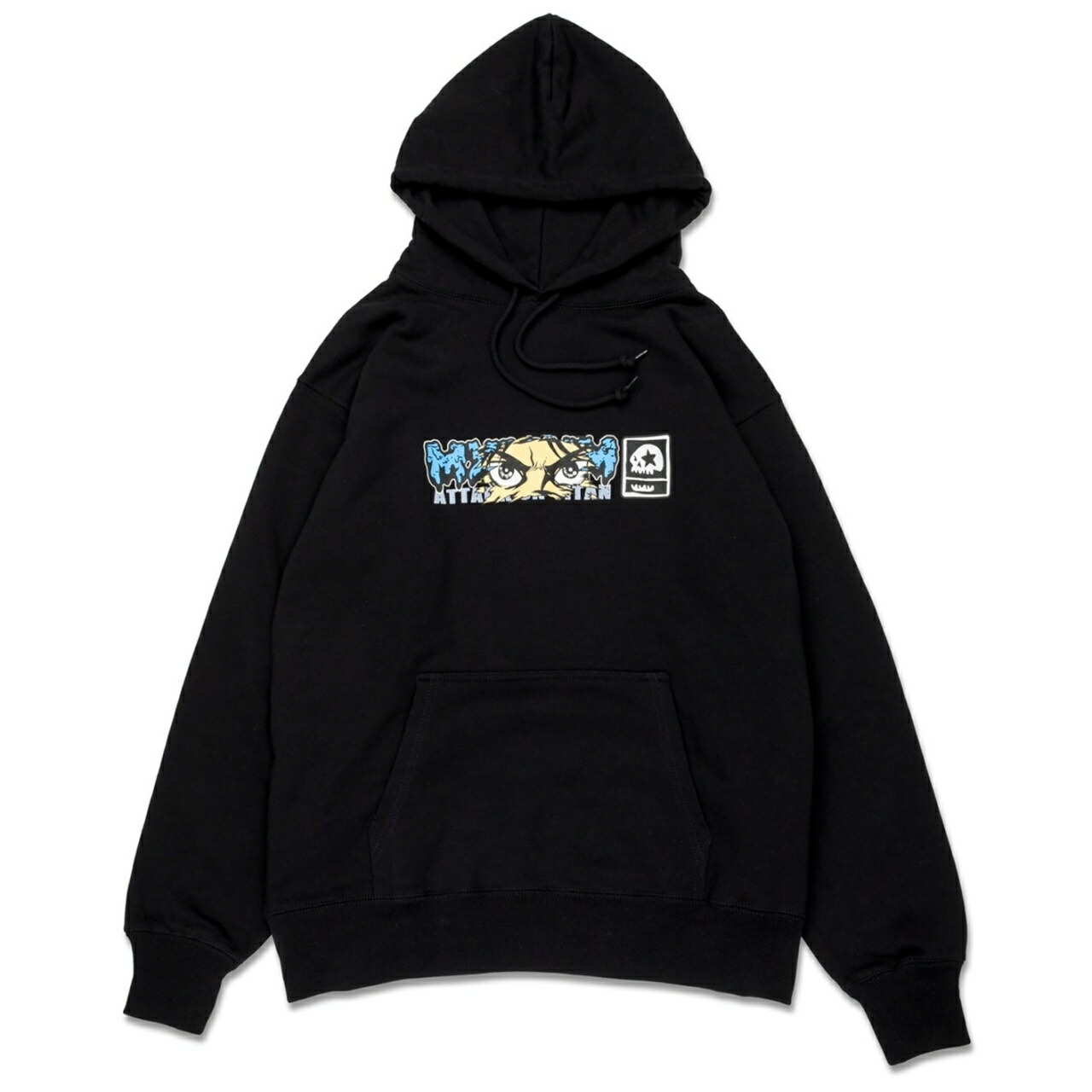 MAGICAL MOSH MISFITS マジカルモッシュミスフィッツ MOSH x 突進の巨大な生物 EREN HOODIE (BLACK) L大きさ メンズトップス