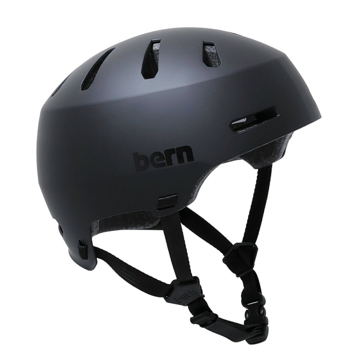 Burn ヘルメット S M スケボー 自転車 インラインBMX ブラック 黒 bern 【日本正規品】 バーン ヘルメット Watts Matte Black