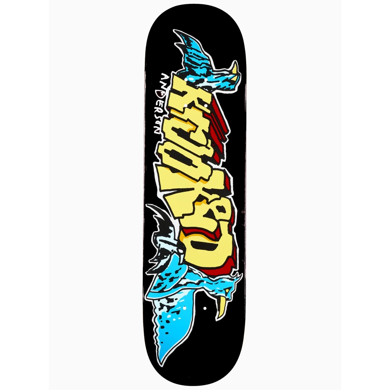 スケートボード krooked mike andersonモデル オマケ付き KROOKED MIKE ANDERSON 1772 DECK (8.38 x 32inch) クルキッド