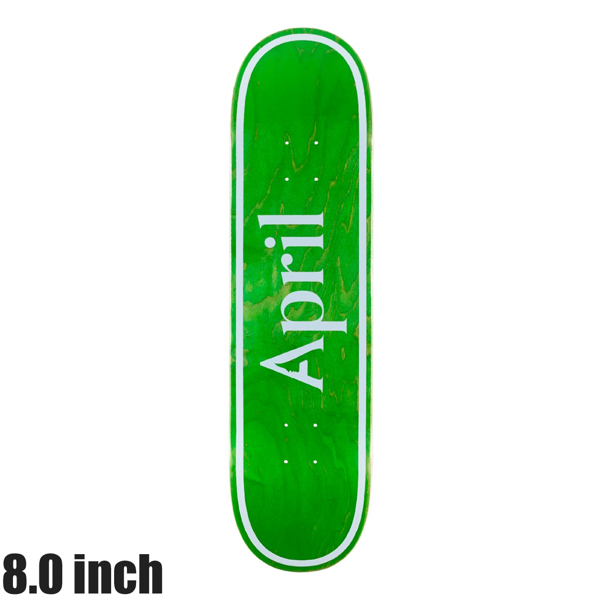 楽天市場】APRIL エープリル スケートボード デッキ 8.0inch TEAM