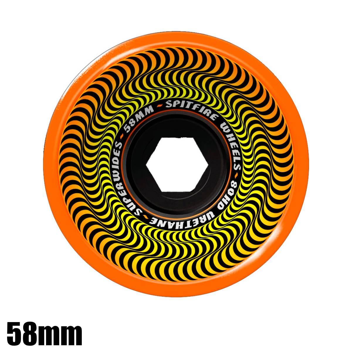 SUPERWIDES レッド スケートボード　ウィール 58mm SUPERWIDES レッド スケートボード ウィール 58mm SUPERWIDES レッド
