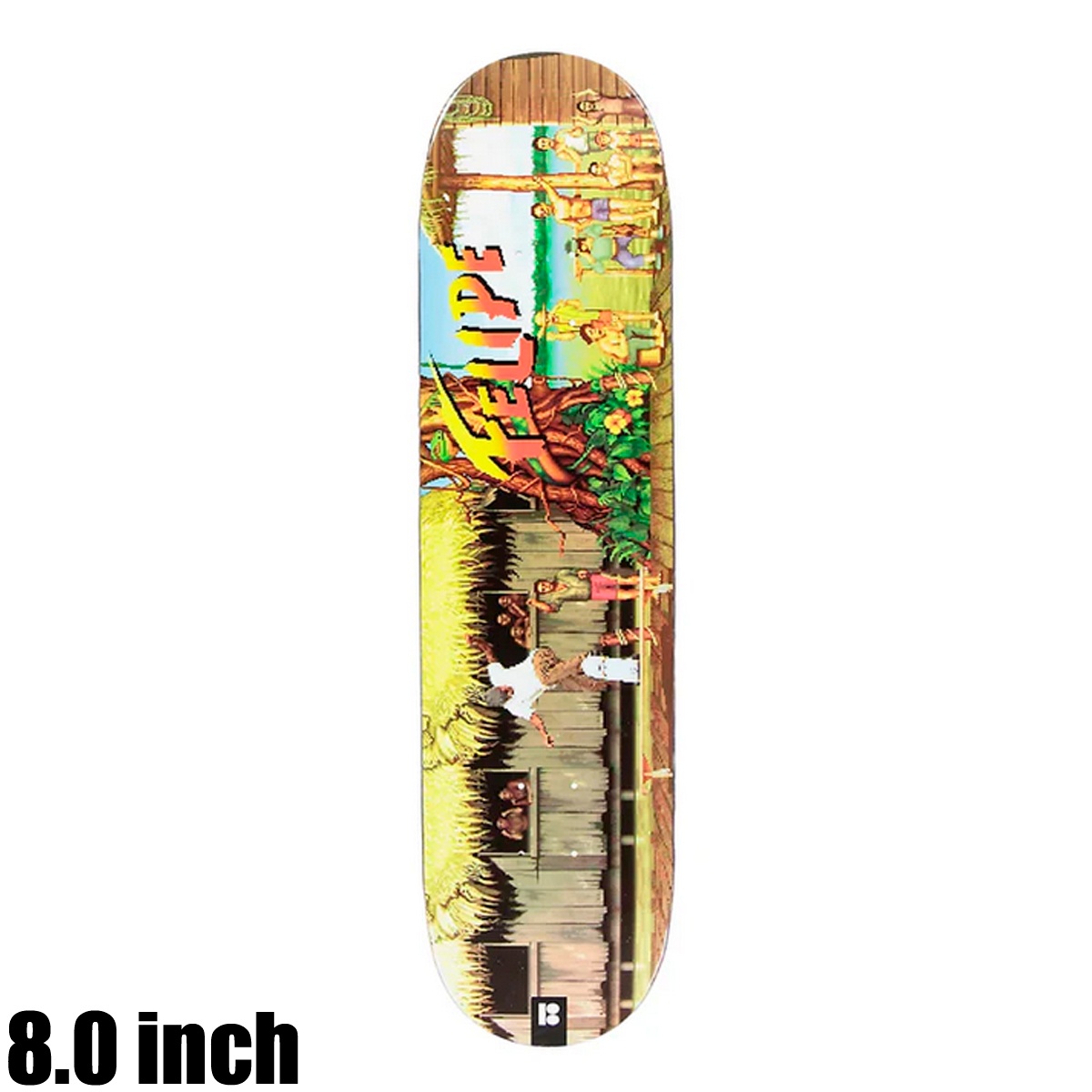 プランビー PLAN-B スケートボード コンプリートデッキ FELIPE プランビー スケートボード|FELIPE SAMURAI - 南国スケボーショップ