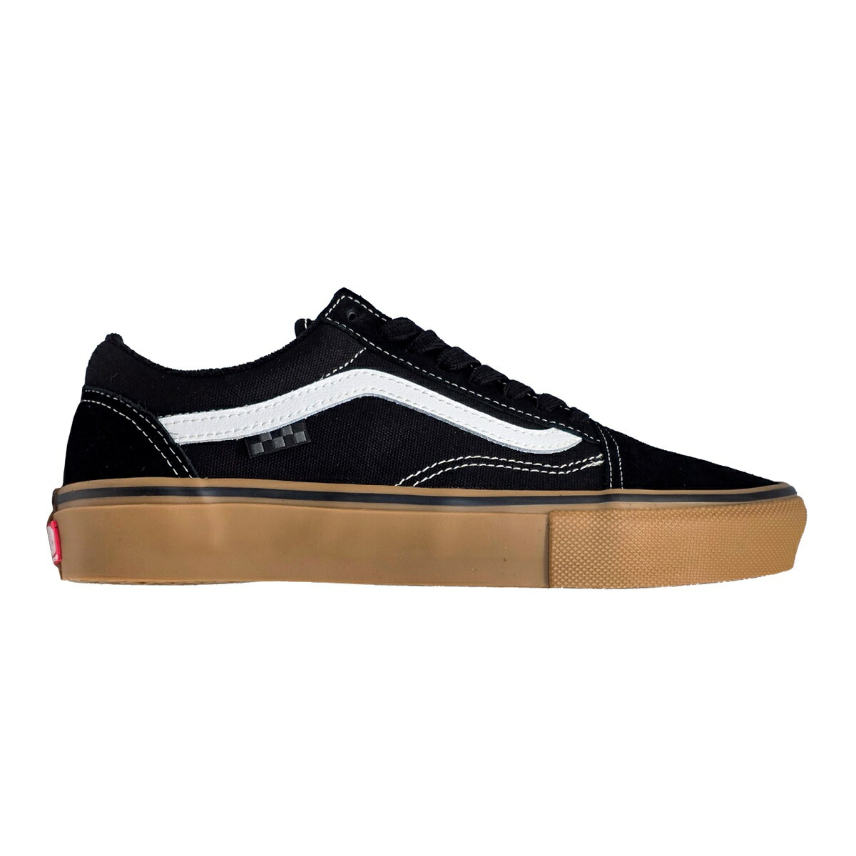 VANS ヴァンズ  VANS SKATE OLD SKOOL (年寄りの学院) BLACK/GUM/WHITE 滑るゲーム盤 スケボー シューズ スケシュー スニーカー 靴 メンズ メンズ シューズ  スケボー