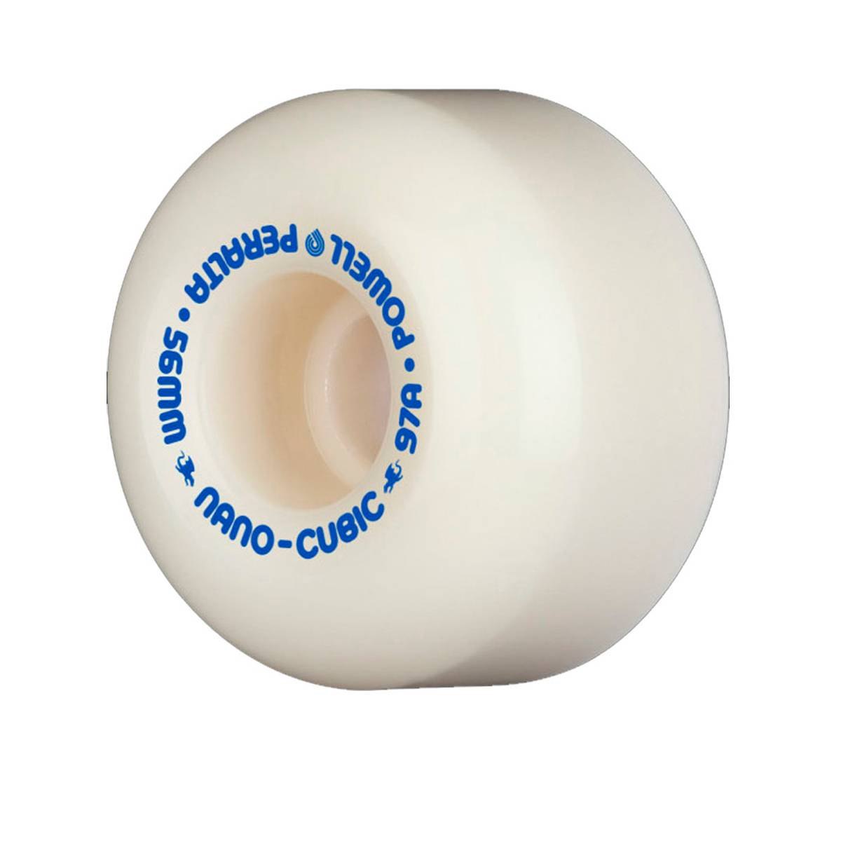 【マラソン制限事項引き換え証客体！】 POWELL パウエル DRAGON FORMULA NANO CUBIC 56mm×37粍 97A 滑るゲーム盤 スケボー ウィール WHITE