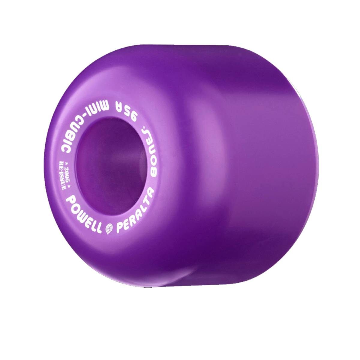 【マラソン制限事項引き換え証客体！】 POWELL パウエル MINI CUBICS 64粍 95A PURPLE 滑るゲーム盤 スケボー ウィール PURPLE
