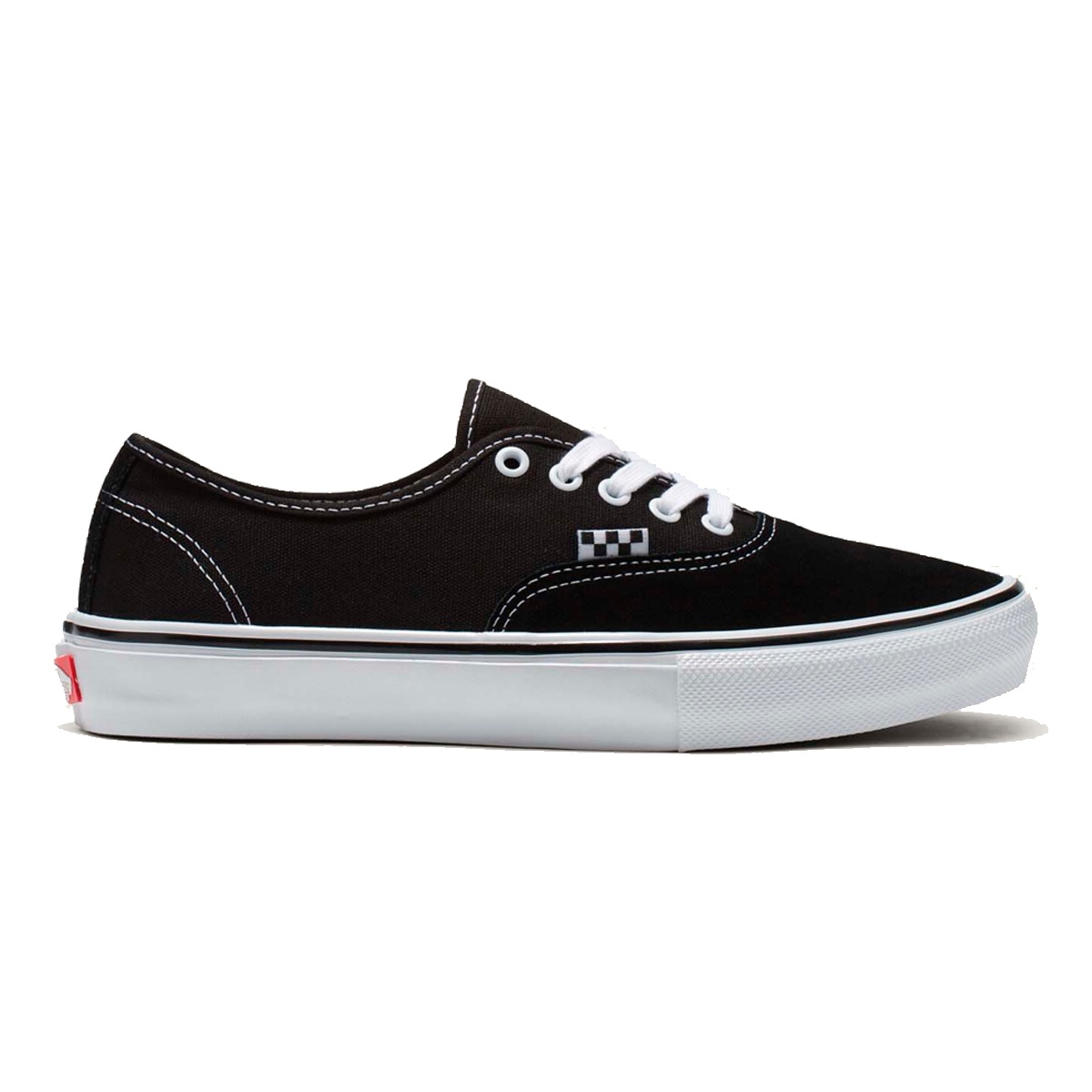 VANS ヴァンズ VANS SKATE AUTHNTIC 滑る オーセンティック BLACK/WHITE 滑るゲーム盤 スケボー シューズ スケシュー スニーカー 靴 メンズ メンズ シューズ  スケボー