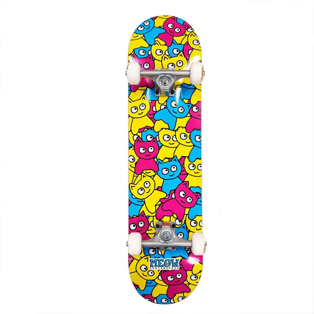 MEOW SKATEBOARDS ミャオ MEOW STICKER PILE COMPLETE CMYK MULTI 7.75 スケートボード コンプリート 完成品｜ON-IZEME　skateshop 15,466円