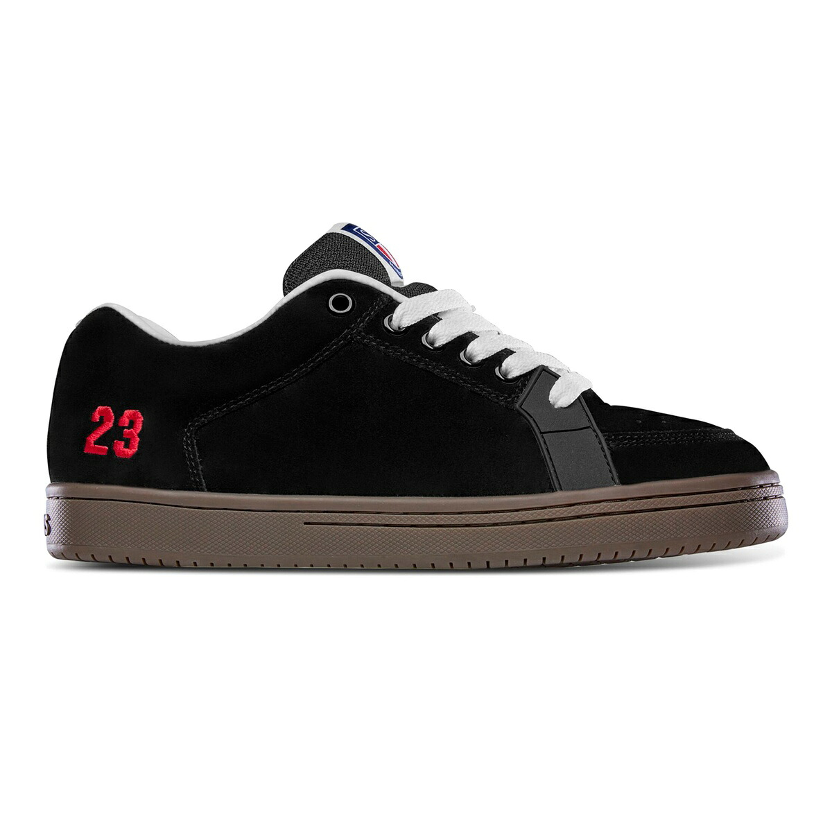 ETNIES エトニーズ SAL23 BLACK/WHITE/RED スケートボード スケボー シューズ スケシュー スニーカー 靴 メンズ メンズ シューズ スケボー｜ON-IZEME　skateshop