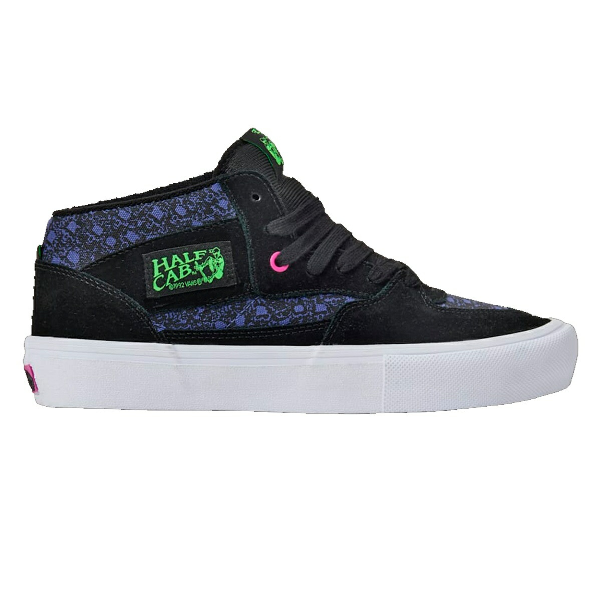 VANS ヴァンズ VANS SKATE HALF CAB ハーフキャブ Acid Airbrush VIOLET PURPLE 滑るゲーム盤 スケボー シューズ スケシュー スニーカー 靴 メンズ メンズ シューズ  スケボー