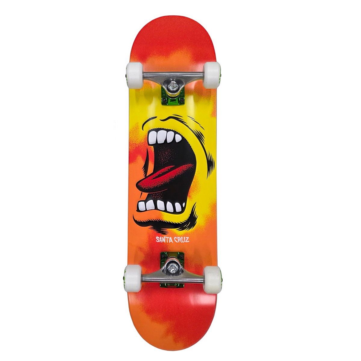 SANTACRUZ サンタクルーズ BIG MOUTH FLAME FULL 8.0 スケートボード スケボー コンプリート セット 完成品 スケートボード コンプリート 完成品｜ON-IZEME　skateshop