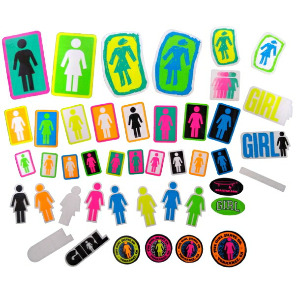 KYNE ホログラム ステッカー 楽天市場】KYNE Hologram Girl Sticker キネ ホログラム