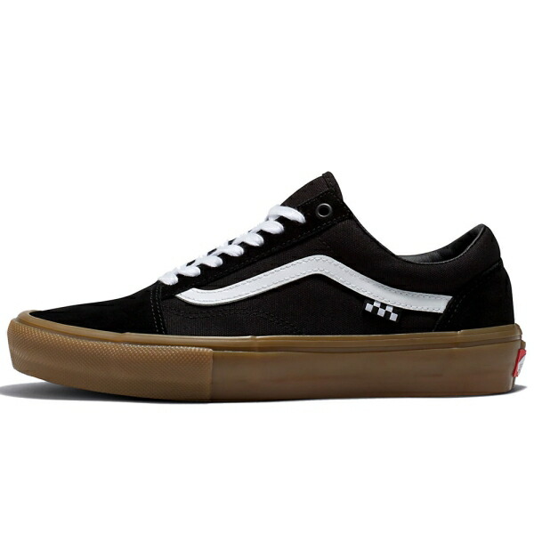 VANS スニーカー 茶色 黒ソール 198534.jpg