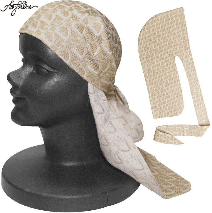 【AFO】Rich man's fabric DURAG【 モノグラム柄】ドゥーラグ durag ドゥラグ インナーキャップ ストッキング キャップ DURAG DU RAG ドゥーラグ【ゆうパケット便対象商品】|ALL SCHOOL