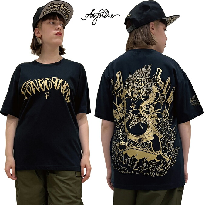 楽天市場】【AFO】阿修羅 Tシャツ【黒・和柄】BIGサイズ/3XL
