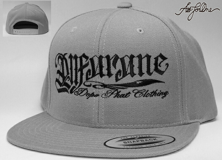 YUPOONG  AFO OLD ENGLISH BASEBALL CAP / オールド イングリッシュ ベースボールキャップ グレー