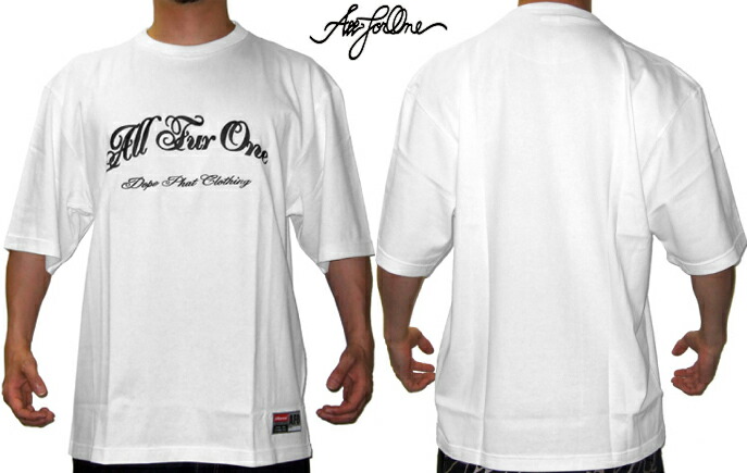 AFO SCRIPT EMB S/S T-SHIRTS（ホワイト）