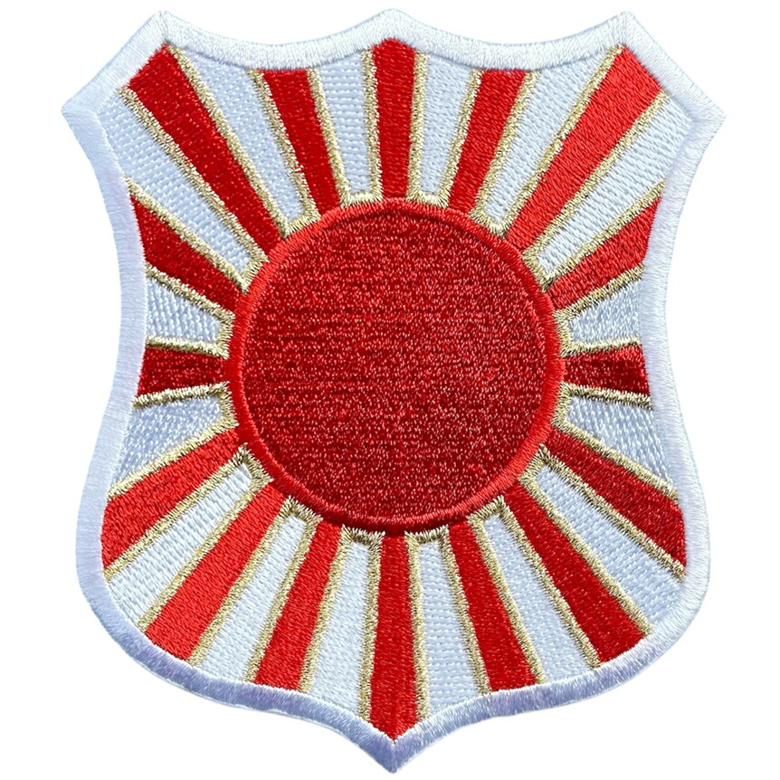 楽天市場】神風特攻 旭日旗 日の丸 日章旗 刺繍 ワッペン 【ゆう