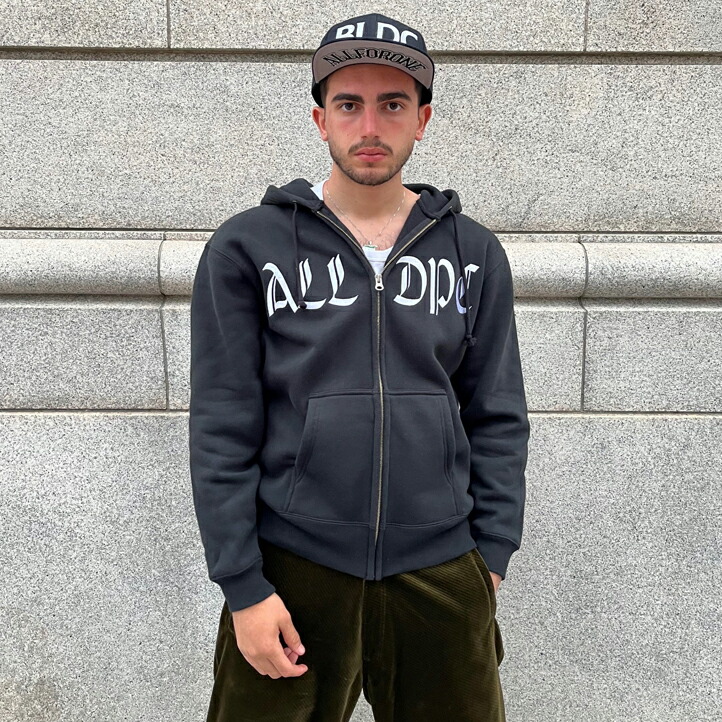 【AFO / UNISEX】Die Attire BLACK KNIGHT ARMER ジップ パーカー BEATDOWN HARDCORE ビートダウンハードコア MOSH モッシュ【完膚なきまで受注生み出すこと】