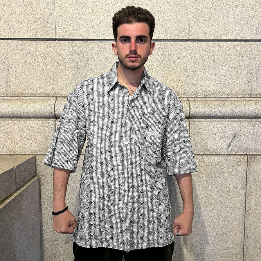 【AFO VIP】PAISLEY S/S SHIRTS ペイズリーシャツ 半袖シャツ BIGサイズ３ＸＬ～ 大きいサイズ メンズ シャツ 2L 3L 4L 5L XL XXL XXXL XXXXL キングサイズ ビックサイズ