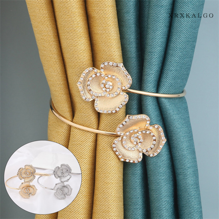 楽天市場】タッセル 2本 バラ 金属製 大号 小号 カーテンタッセル