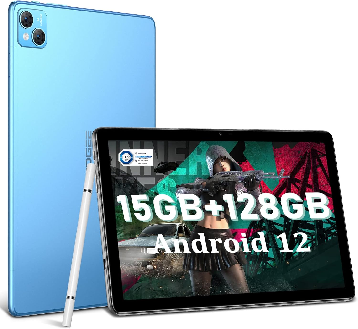 楽天市場】DOOGEE T10S タブレット Android13 10.1インチ RAM11GB(6+5