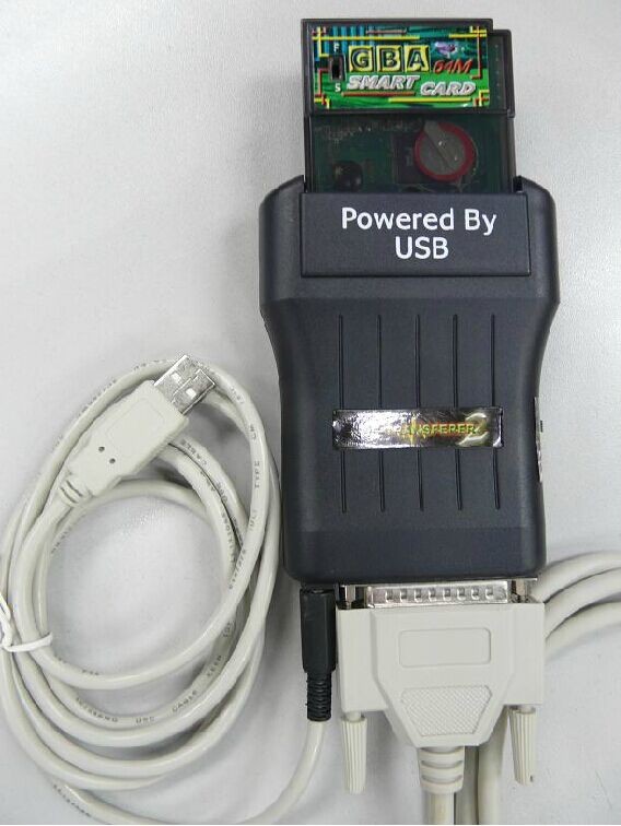 GB GBA transferer2 ゲームボーイアドバンス吸出しツール データーバックアップ パソコンへゲームデータを保存できるガシェット パラレルケーブル付