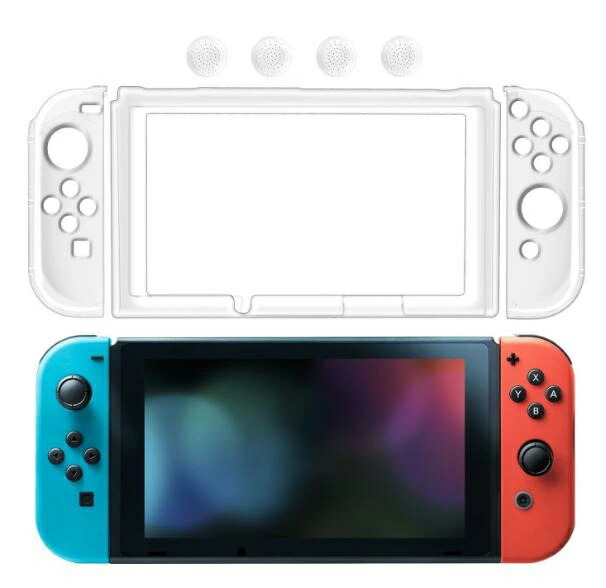 ネコポス 送料込 Nintendo Switch Joy Con 専用ケース プラッスチックケース 高品質 超薄型 本体 全面保護カバー クリア 透明 任天堂スイッチ コントローラーケース 3771 00 Sale