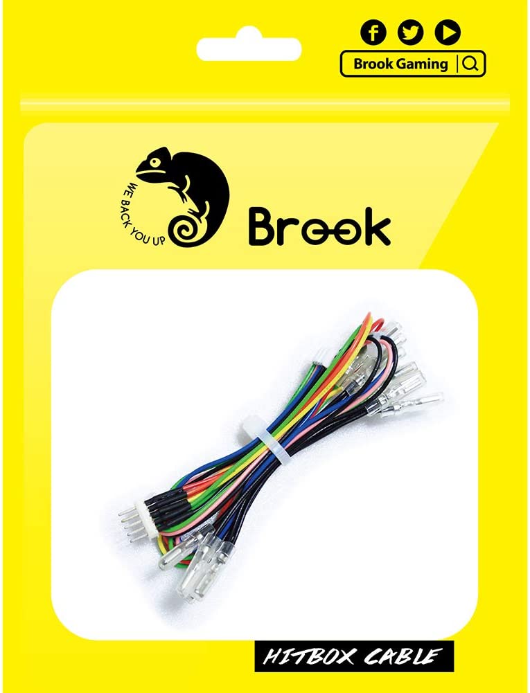 Brook アーケードボタンとUSBケーブルセット Amazon.co.jp: BROOK ジョイスティック用ハーネス ケーブル