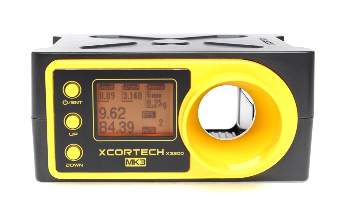 XCORTECH BB弾 弾速計 X3200 MK3   最新型 USBからの給電にも対応