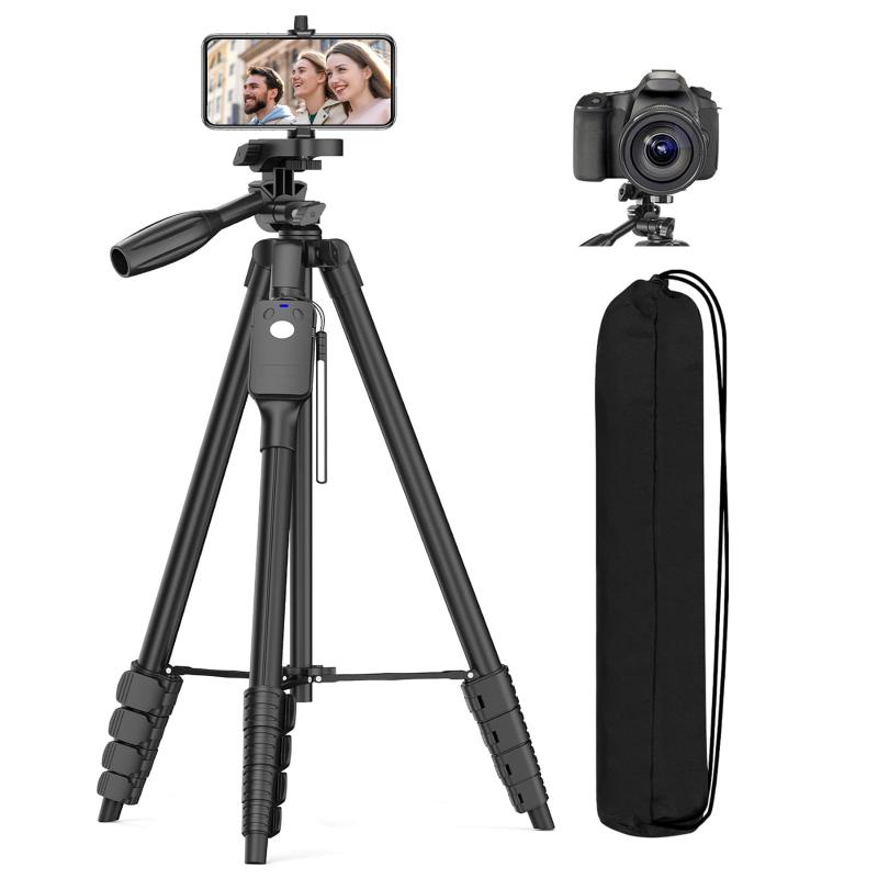現状品 4K Wi-Fi ビデオカメラ 本体 伸縮三脚付き 楽天市場】XXZU 170cm 三脚 スマホ 三脚 カメラ 三脚 遠隔撮影