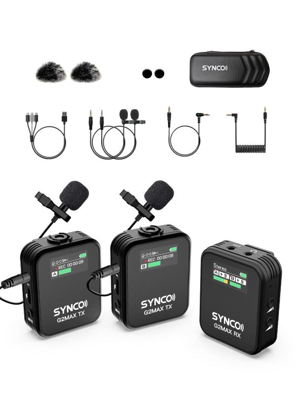 [超お得]SYNCOD G2A PRO ワイヤレスマイク 充電ケース付き Amazon | ワイヤレスマイク, SYNCO G2A2PRO 充電ケース持ち