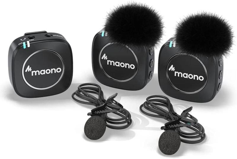 Moman C1X  ワイヤレスピンマイク Wireless Lavalier Microphone for DSLR Moman C1 and C1X | Moman