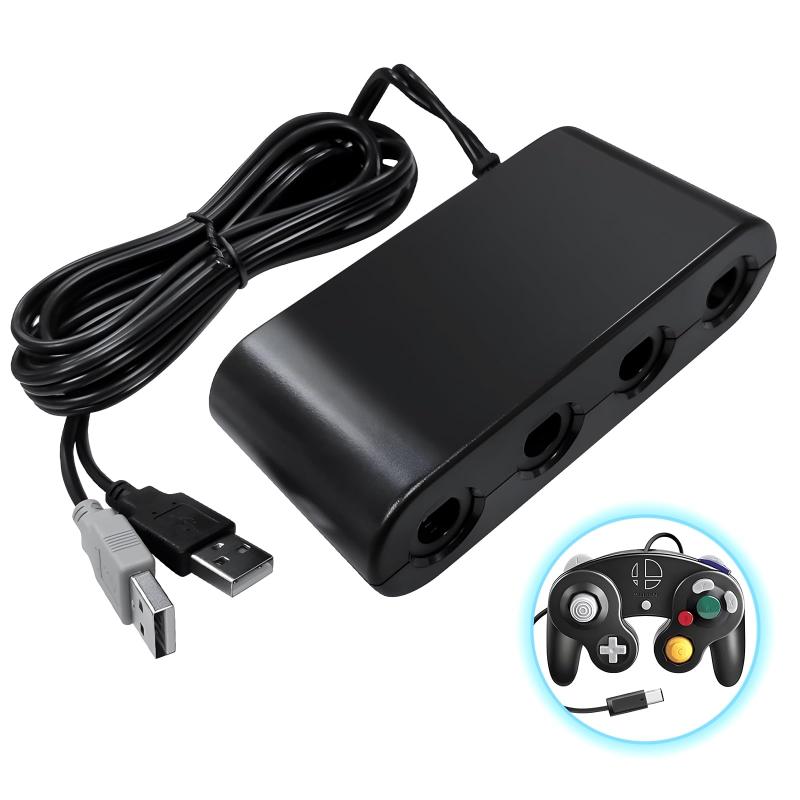 楽天市場】ニンテンドースイッチ用 ゲームキューブ コントローラ接続
