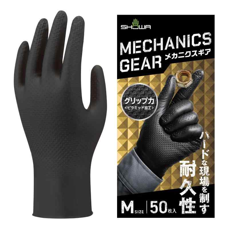楽天市場】SHOWA ショーワ 709B メカニクスギア（50枚入） M-XL