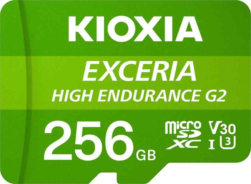 KIOXIA(キオクシア)【日本製】microSD 256GB 高耐久 ドラレコ・監視カメラ対応 UHS-I U3 V30 Class10 microSDXC 4K対応 最大読出速度100MB/s 最大書込50MB/s 国内サポート正規品 メーカー2年