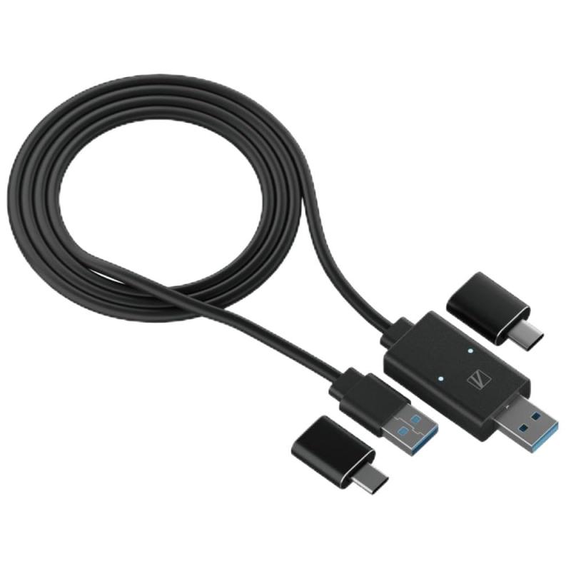 エアリア LINK11 USB3.0 Win Mac 両対応 5Gbps PC間データ相互移動 コピー マウスカーソル キーボード SD-U3DLINK-C 4,614円