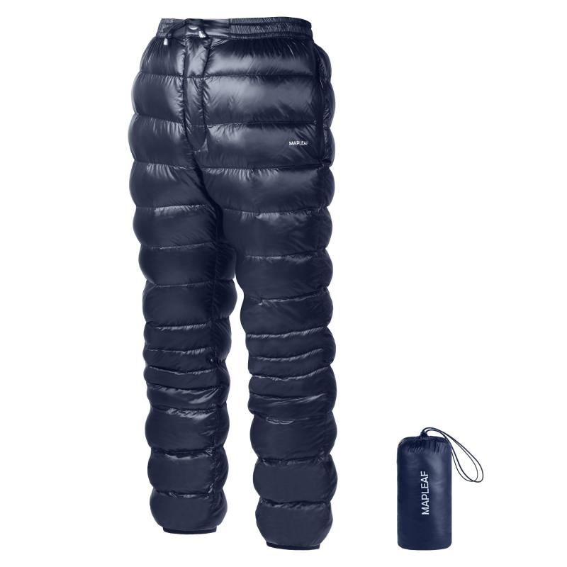 楽天市場】[MAPLEAF]ダウンパンツ防寒メンズレディース冬登山Lサイズ超