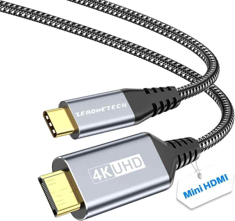 楽天市場】ZeroneTeck USB C ミニHDMIケーブル 2.0【4K@60Hz映像