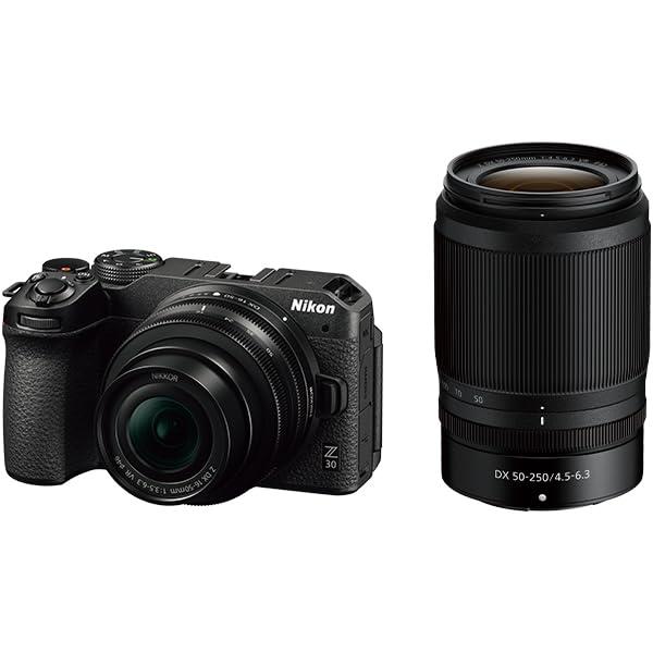 Nikon ニコン ミラーレス一眼 Z30 ダブルズームキット Zマウント APS-C 動画 Vlog 手振れ補正ブラック｜オールインストア