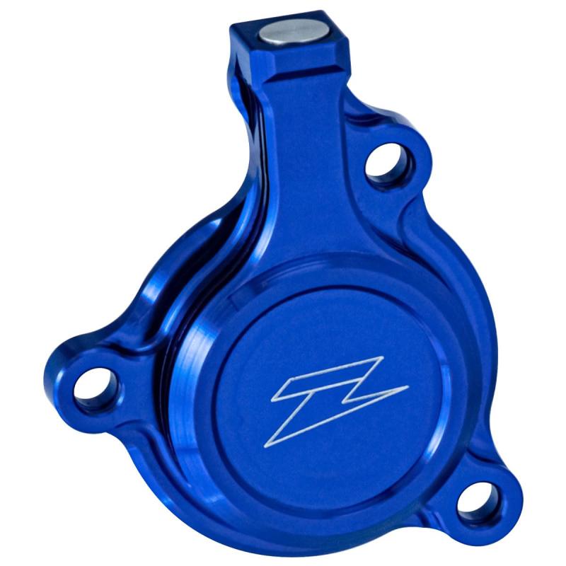 ジータレーシング(ZETA RACING) WR250R/X '07-20 オイルフィルターカバー アルミ ブルー ダートフリーク DIRTFREAK F6715