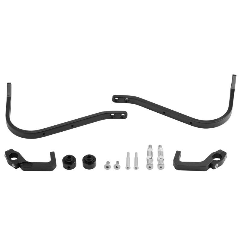 ジータレーシング(ZETA RACING) CT125(JA55/JA65) '20-25 アドベンチャーアーマーハンドガード ブラック 純正ハンドルバー・ZETAスペシャライズドハンドルバー(品番:ZE07-9960)専用設計 高剛性アルミ合金