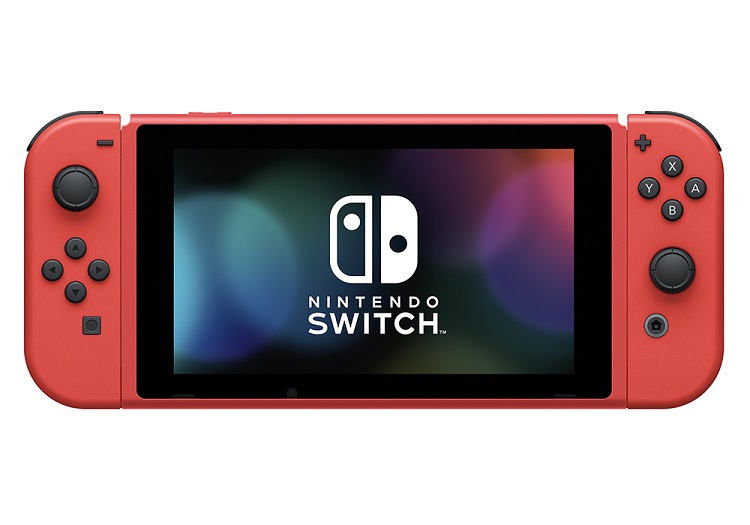 柔らかい Nintendo Switch マリオレッド×ブルー セット - 通販
